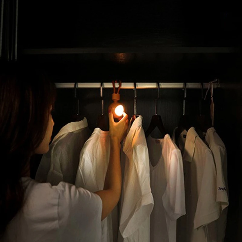 

360 USB Night Lights Sound Control with Holder LED Light for Bedroom