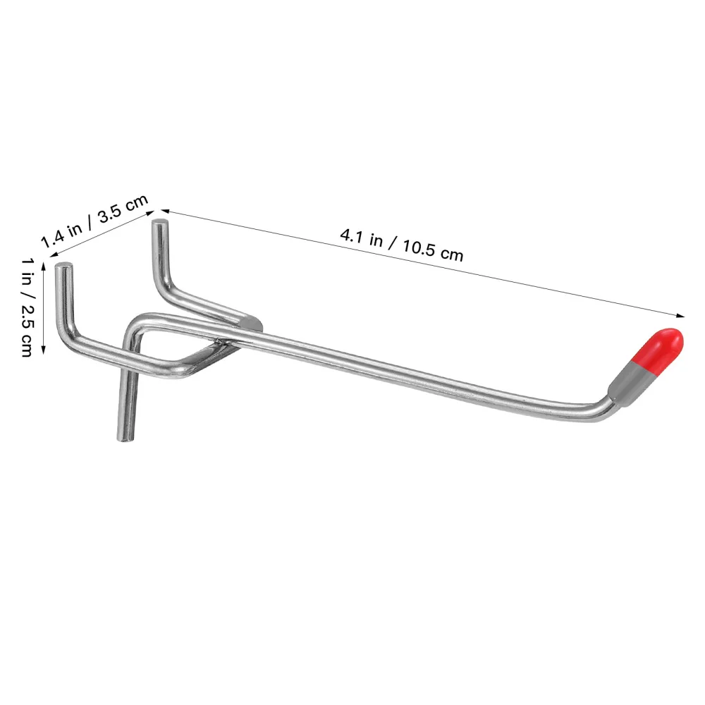 

20 Sets Pegboard Hook Peg Hooks Display Rack Hooking Supermarket Shelf Hooks