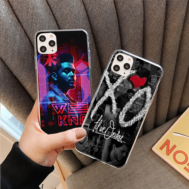 

New The Weeknd Starboy Pop Singer Phone Cover For iPhone 11 12 13Pro Max X XR XSMax 6 6S 7 8 Plus 13Mini Soft Silicone TPU Case