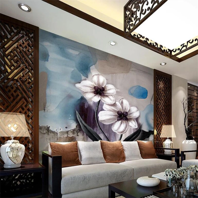 Wellyu индивидуальные большие фрески модное домашнее улучшение европейский