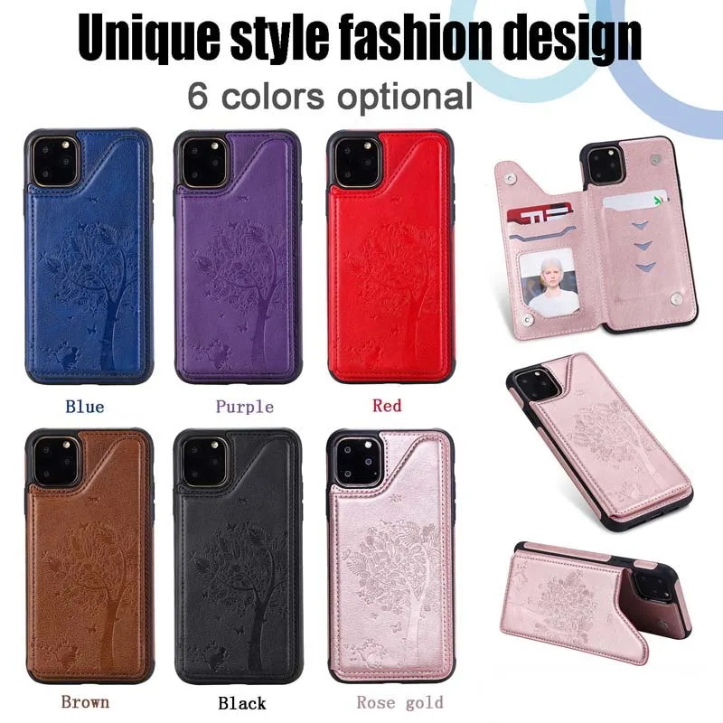 TPU Wallet Case For iPhone 11 Pro X XS XR Max 6 6s 7 8 Plus SE 2020 SE2 Luxury Designer Phone Cover With Card Pocket | Мобильные