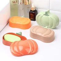 drain soap dish household nordic creative large soap box with lid toilet plastic double layer soap holder bathroom soap storage