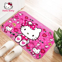 hello kitty fashion cartoon home entrance door mat simple creative bathroom door mat non slip cute absorbent mat