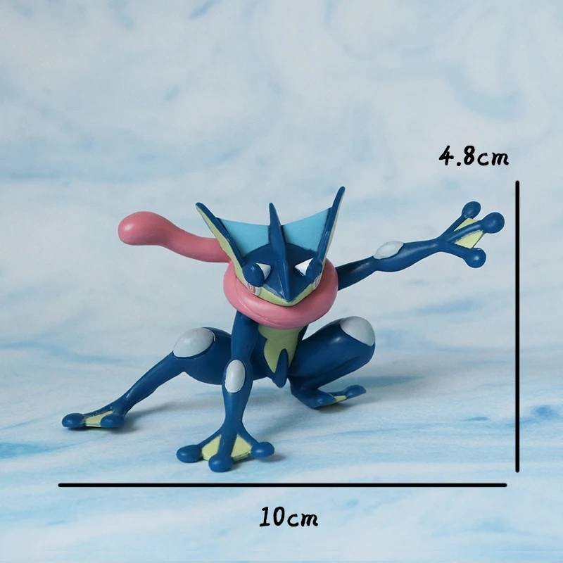 Покемон Froakie and Greninja милый фигурку орнамент модель игрушки | Игрушки и хобби