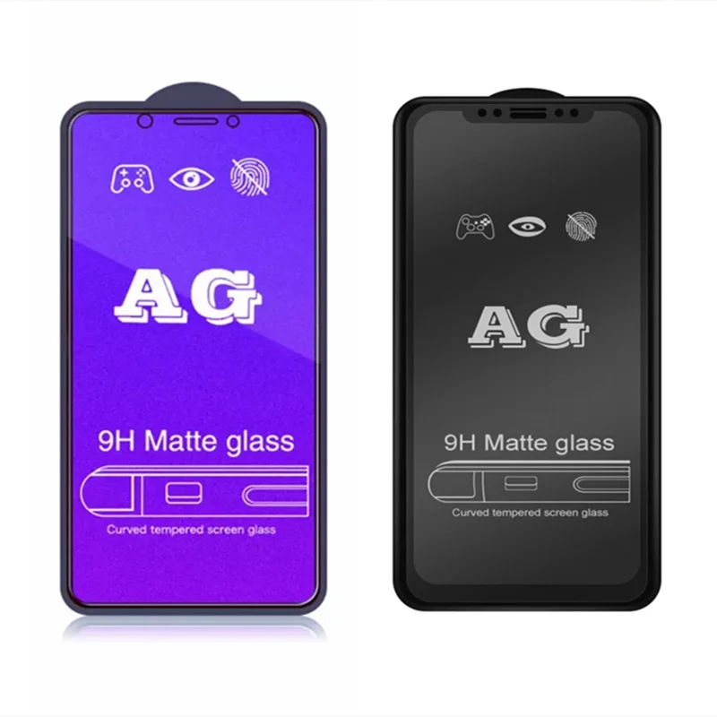 

Matte Frosted Anti-blue Light Tempered Glass For Xiao Mi POCO X3 NFC M2 F2 Pro Screen Protector For Xiaomi 10 9T 9X 9SE 6 5X A3