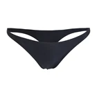 Сексуальные новые женские Бразильские Купальники бикини с V-образным вырезом, дышащие трусики-танга, летние Трусики 6-16