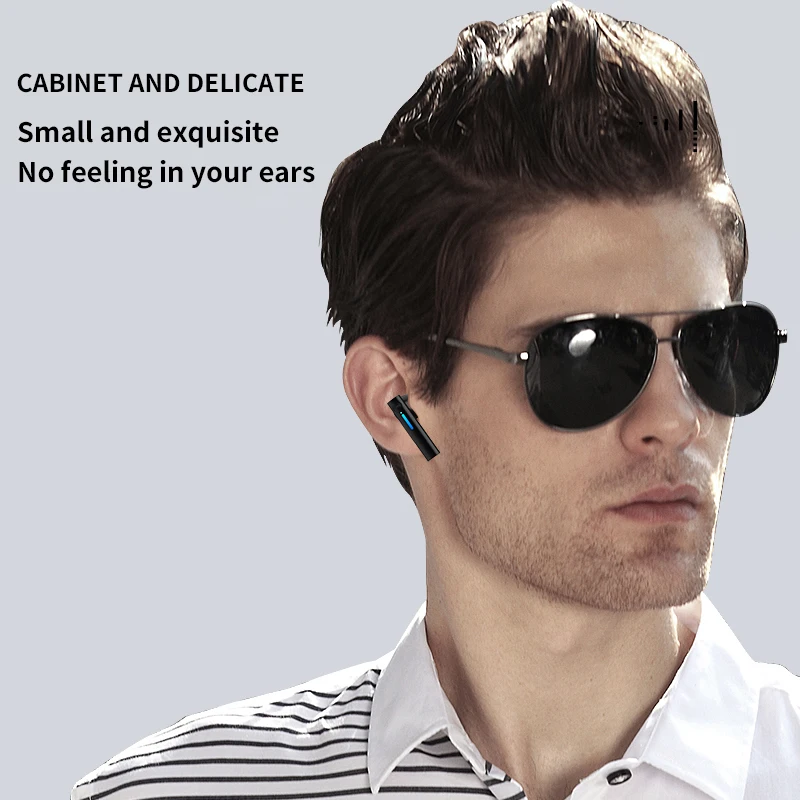 headphones wireless earphones fone bluetooth headset noise reduction earbuds waterproof earpieces stereo for xiaomi huawei t15 free global shipping
