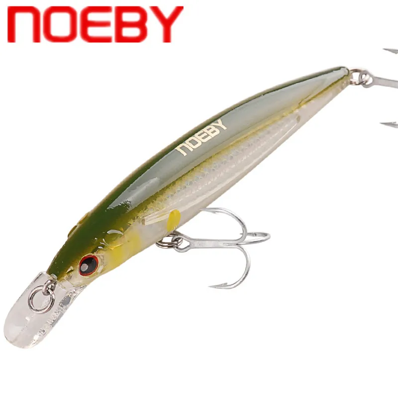 NOEBY Minnow твердая приманка для рыбалки 120 мм/22 г 100 мм/13 6 плавающий воблер isca