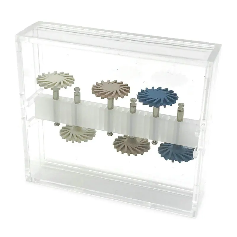 6 шт./компл. зубная композитная смола набор для полировки дисков спиральная