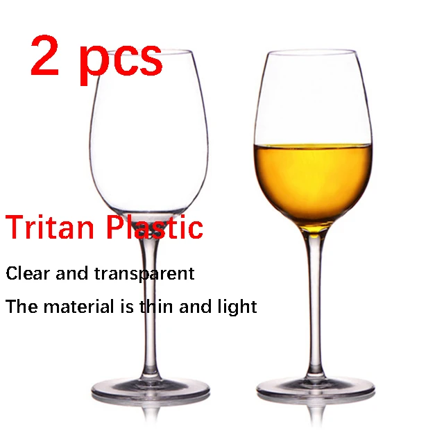 Прозрачный Небьющийся силиконовый пластиковый бокал Tiaking из акрила и тритана для