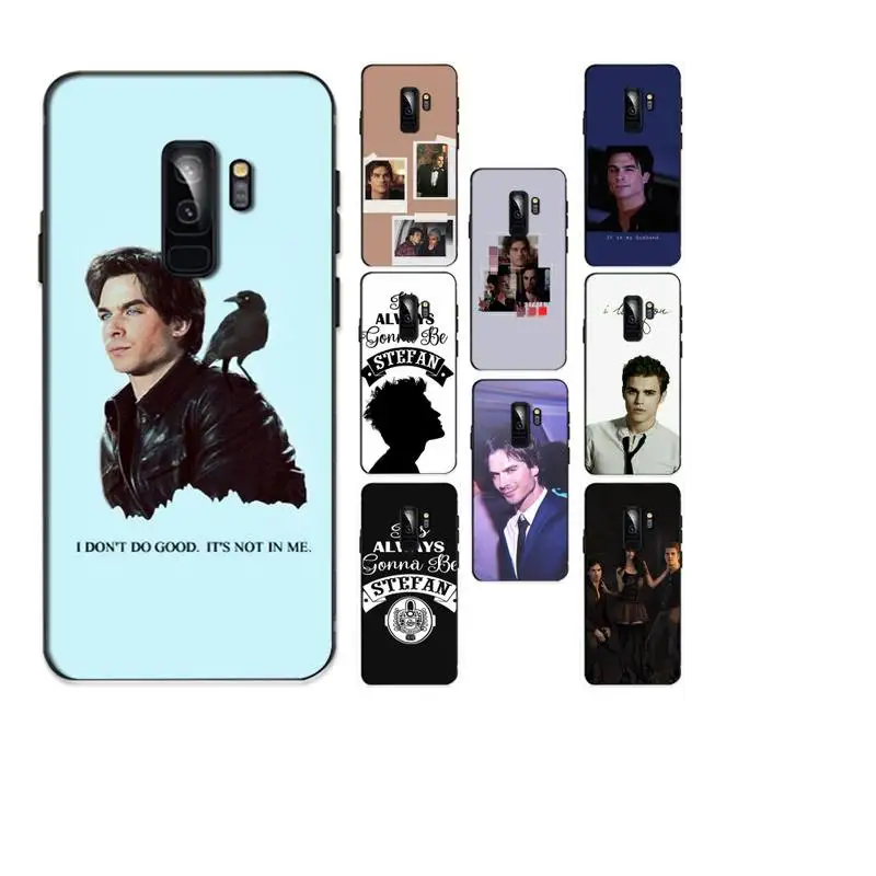 

The Vampire Diaries Stefan Damon Salvatore Phone Case For Samsung Galaxy A50 A30 A71 A40 A60 A50s A30s Note 8 9 S10 Plus S10 S20