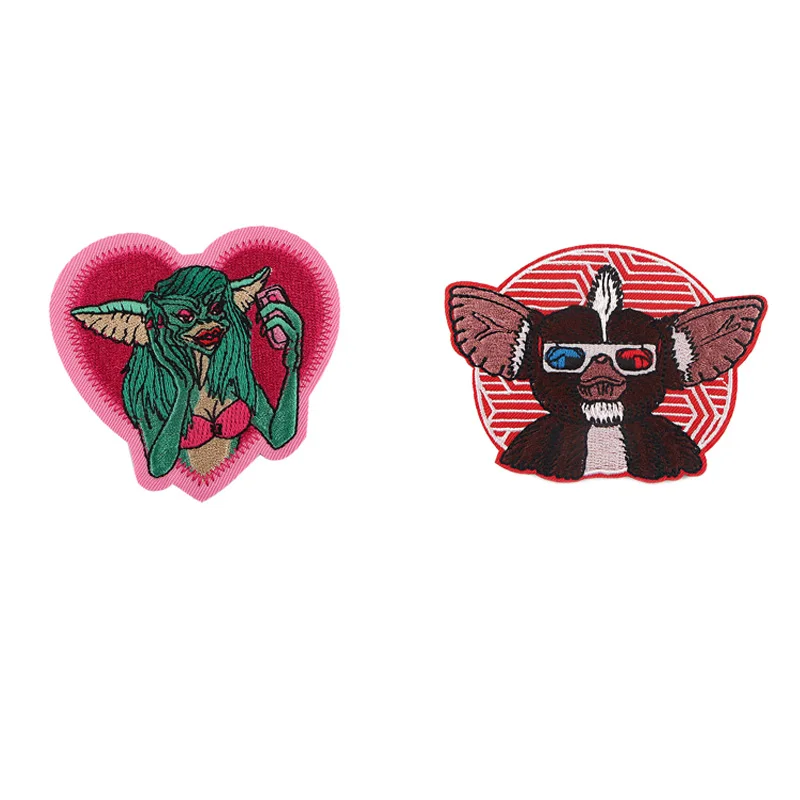 A3935 патч наклейка в виде мультяшного монстра патчи для утюга вышивка одежды