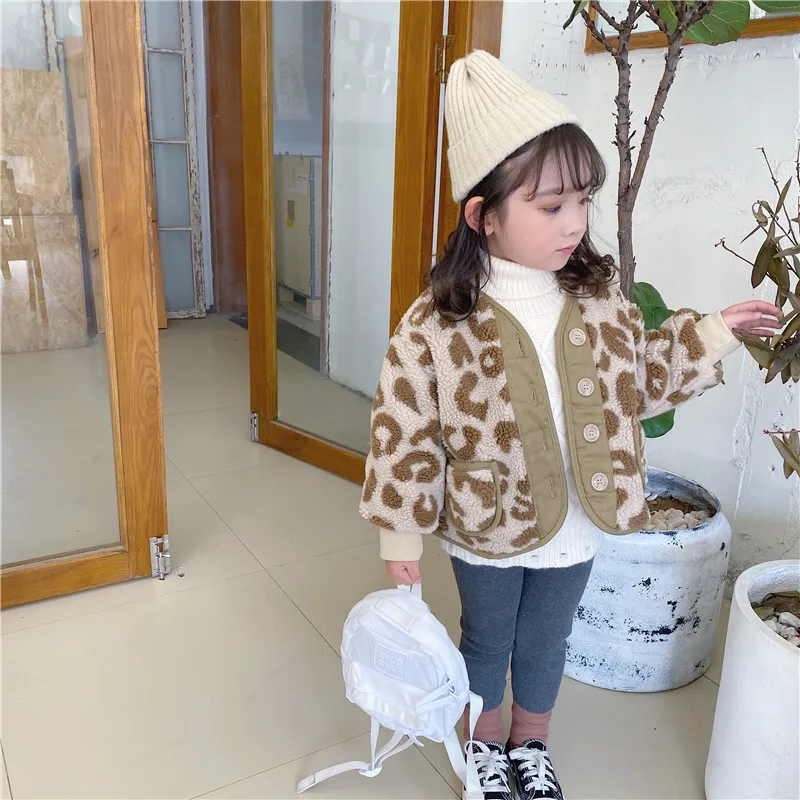 Новое поступление зимнее Детское пальто в Корейском стиле модная утолщенная