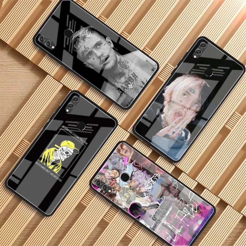 Lil Peep hellboy Life is Beautiful Cry Baby DIY чехол для телефона из закаленного стекла Huawei P20 P30 P40 Lite