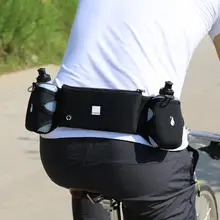 Cycling Jogging Running Hydration Belt Waist Bag Pouch Pack Phone Key Holder Water Bottles Holder 280ml Bicycle Accessories