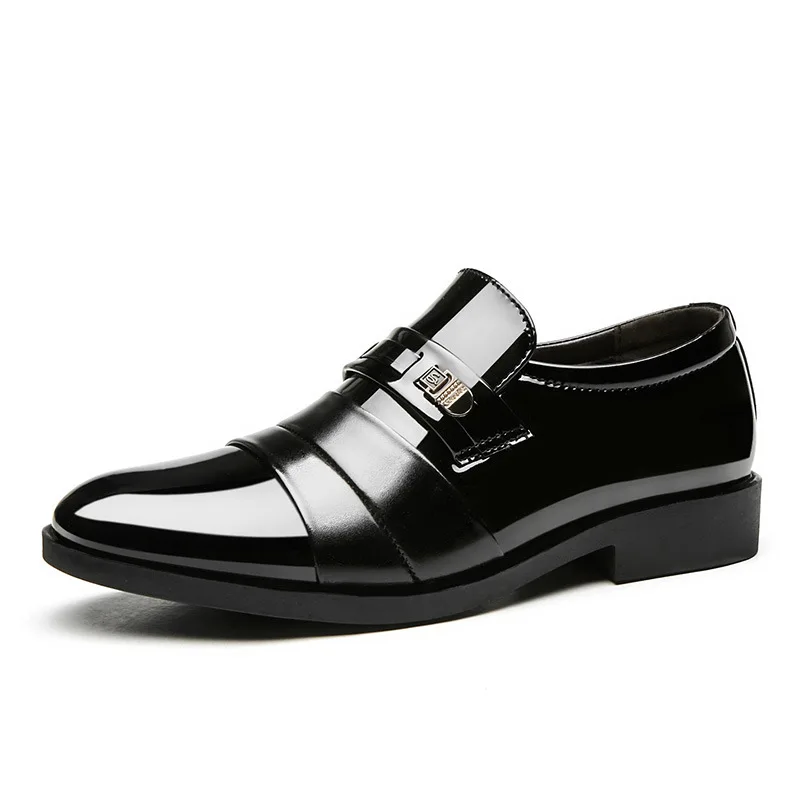 

Classic Business Men's Dress Shoes Fashion Elegant Formal Wedding Shoes Men Slip On Office Oxford Shoes For Men yui89