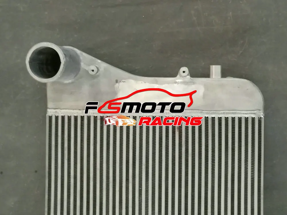 FMIC алюминиевый интеркулер + вентилятор для VW Golf GTI Jetta MK5 MK6 Audi A3 S3 TT Passat FSI TSI 2 0 T Turbo