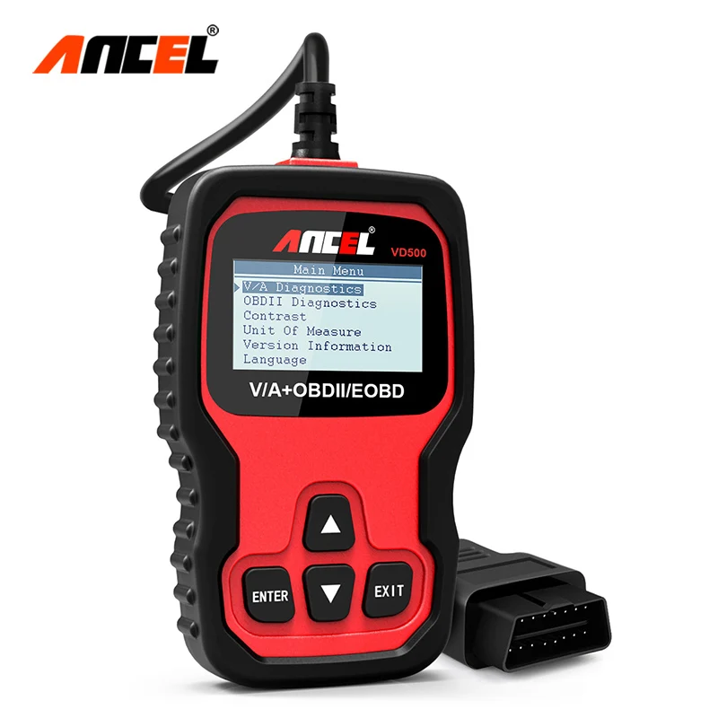 

ANCEL VD500 Code Reader Full System Diagnostic Tools Automotive Scanner OBD2 Engine Check EPB ABS SRS Oil For VAG VW Audi Skoda