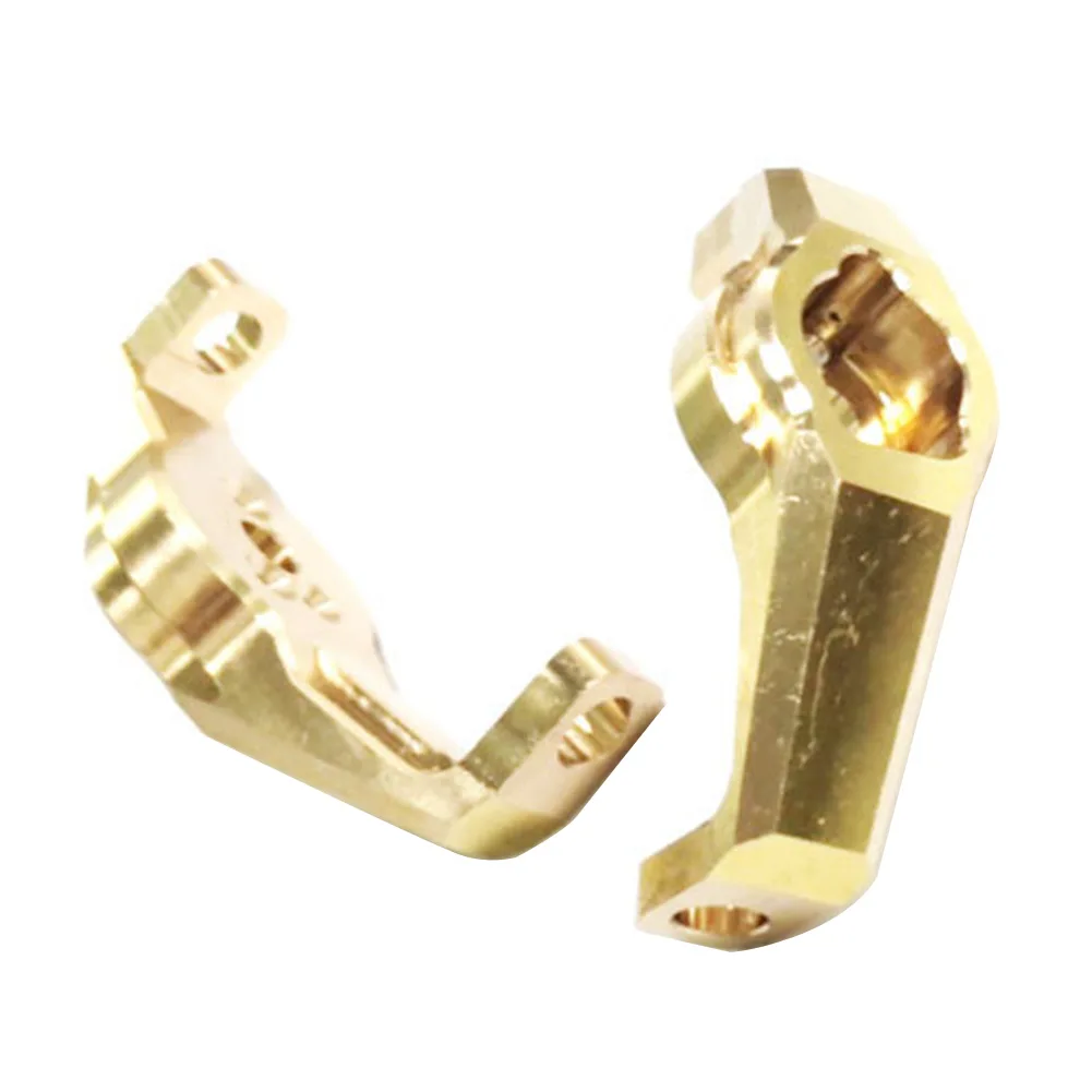 

DIY Professional Toy Easy Install Counterweight 4WD Brass Steering Knuckles Set Portal Cover For TR X-4 1:10 RC Cars Crawler