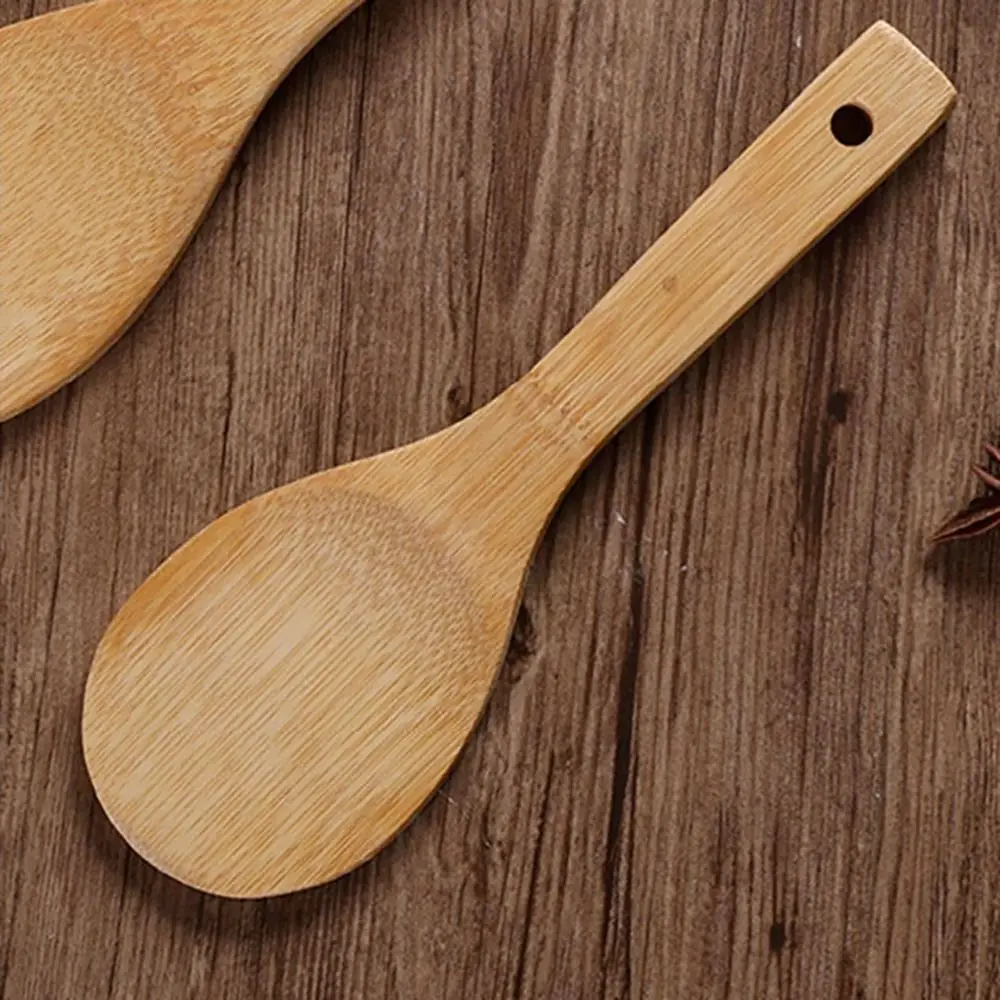 Деревянная посуда в виде лопатки кухонная утварь практичная безопасная для