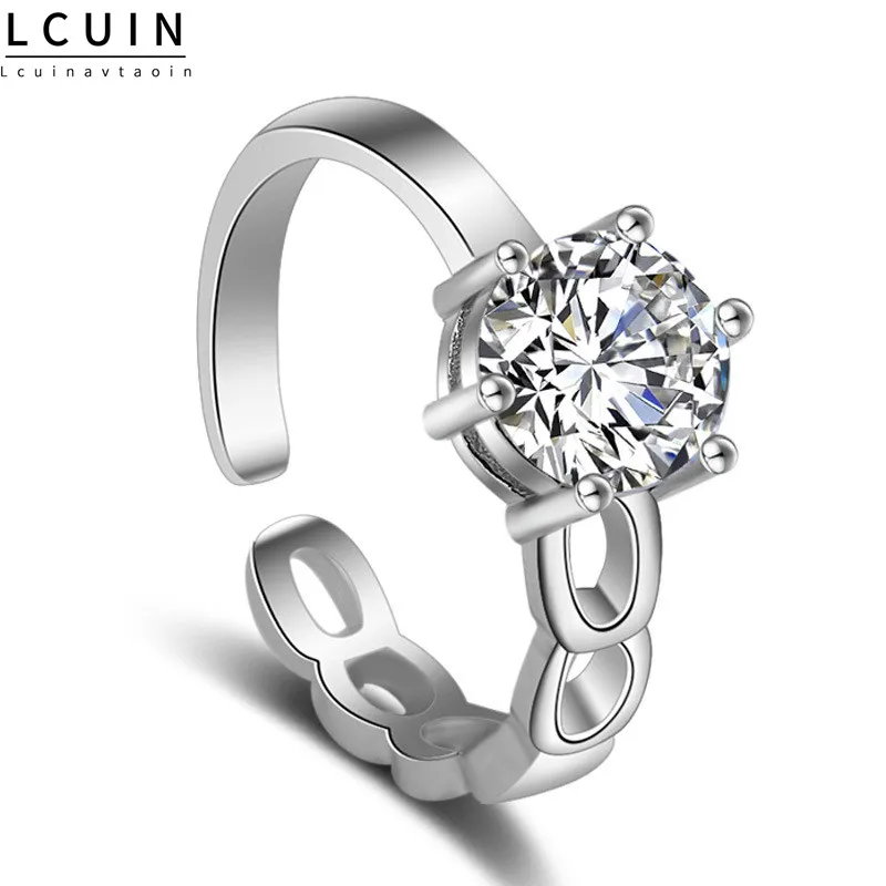 

Fashion Cute Female Small Zircon Stone Ring Silver Wedding Jewelry Promise Engagement Rings For Women Valentine's Day Gifts Aros