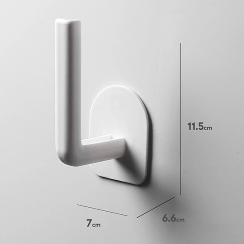 1pc Kitchen Self-adhesive Accessories Under Cabinet Paper Roll Rack Towel Holder Tissue Hanger Home Multifunction Storage - купить по