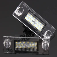1 pair led license plate lights for audi a3 a4 b5 96 01 s5 b5 s3sportback 97 03 a4s4 avant number plate lamp 8d9943021