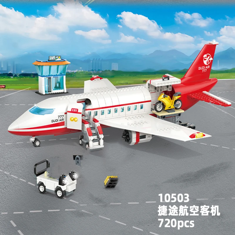passenger plane compatible city friends model building blocks sets Airplane airliner technique bricks toy for children | Игрушки и хобби