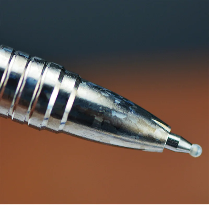 Beli 1 Buah Pulpen Baut Pistol Aloi Titanium Taktis Portabel Pena Tanda Tangan Pena Logam Pertahanan Diri Kemah Luar Ruangan Alat Pertahanan Saku EDC