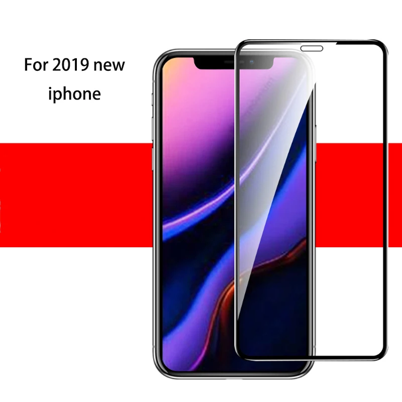 HD Закаленное стекло протектор экрана для iphone 11 pro Max защита защитное на | Мобильные