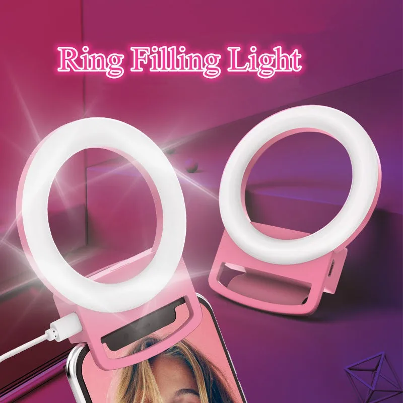 

LED Selfie Ring Light LED Ring Lamp Photo Video Camera Phone Light ringlight For Live YouTube Fill Light light for photography