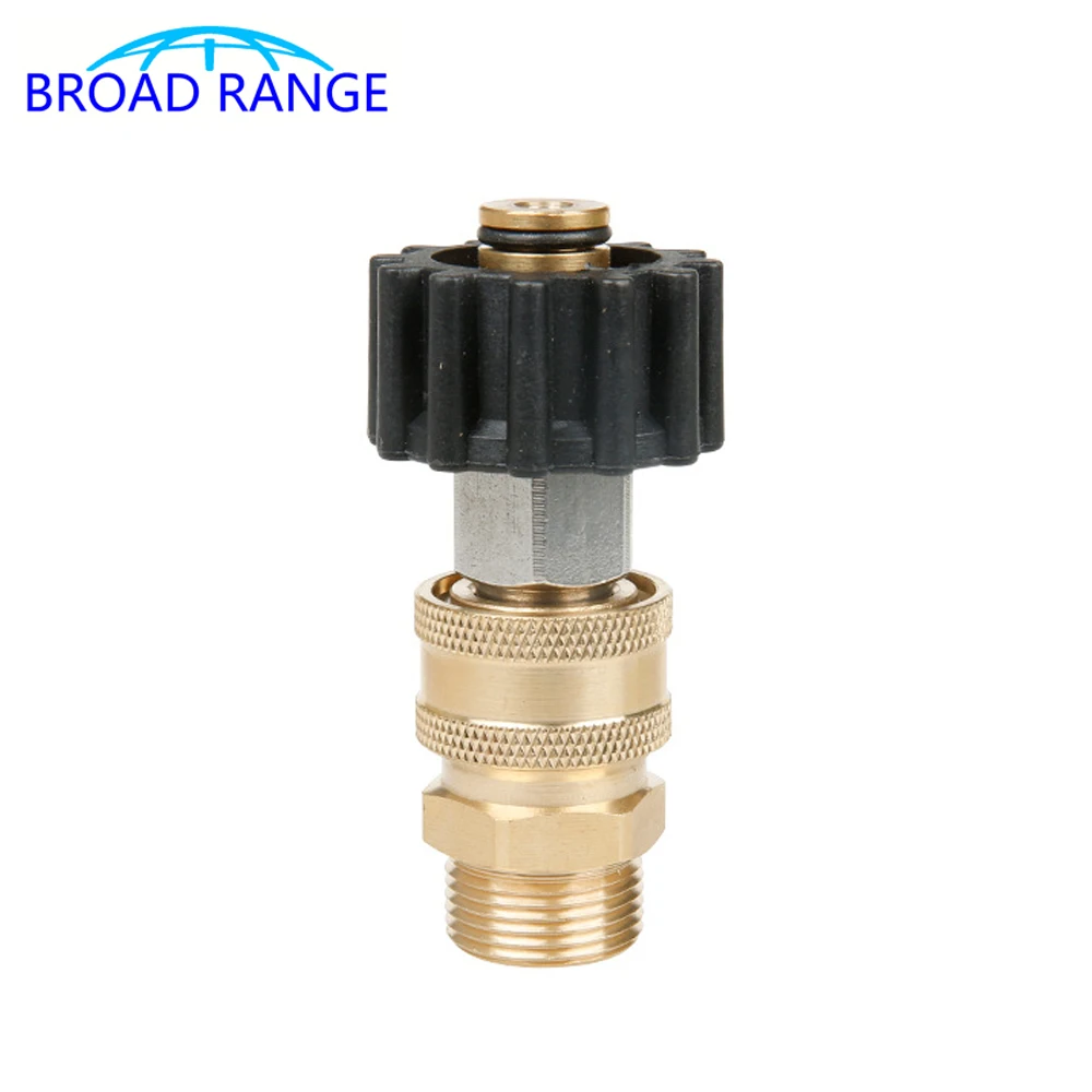 

G3/8 Quick Connect Set High Pressure Washer Hose Adaptor Spray Water Gun Joint M22*1.5mm Thread Car Washer Accessory