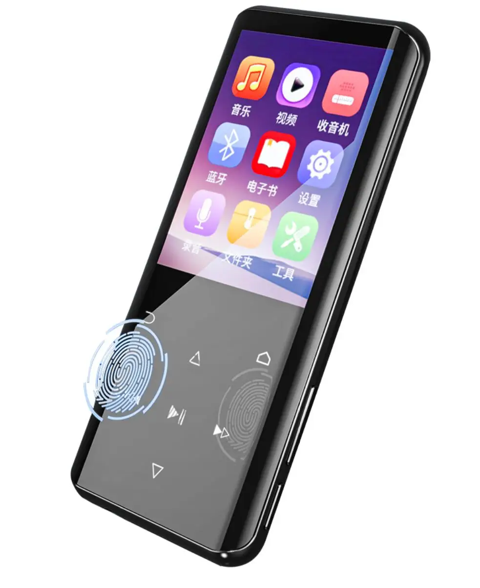 Оригинальный RUIZU D25 MP4 плеер 32G 2 4 дюймов изогнутый экран высокое качество Bluetoot 5 0