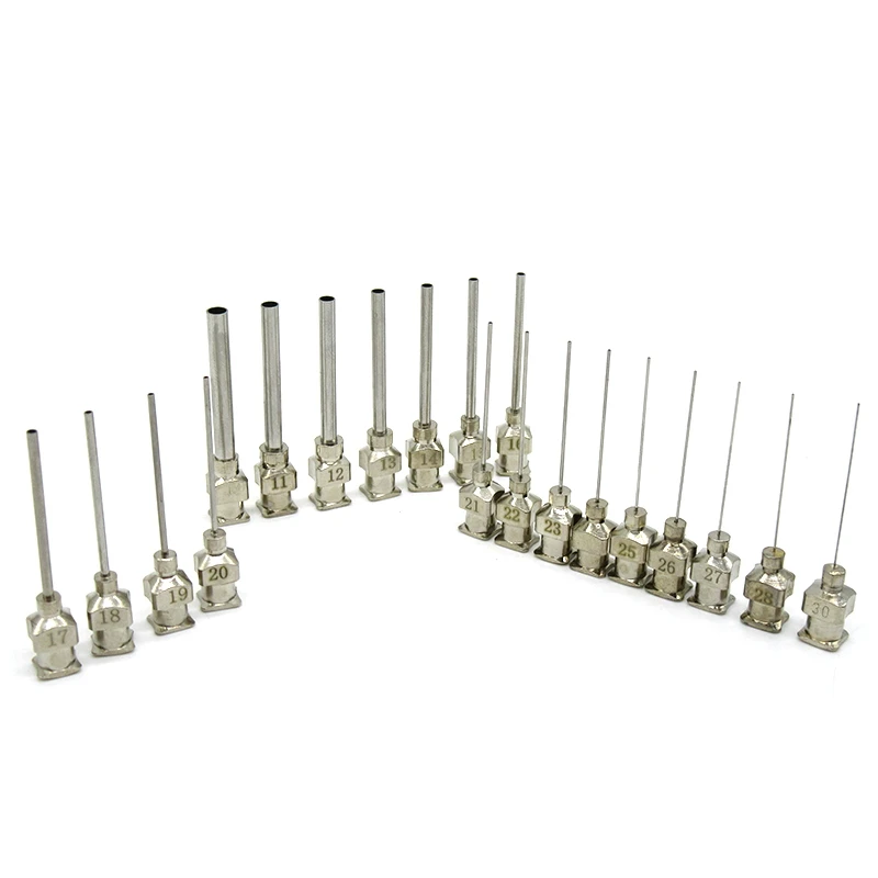 Дозатор игл из нержавеющей стали с тупым наконечником 1 дюйм 5 шт. 10-27 г |