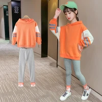 clothing set girls clothes patchwork kids hoodies pants spring autumn kids tracksuit for girls clothing sets 4 5 6 8 10 12 years