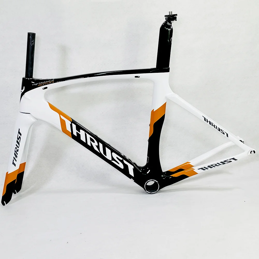 Высококачественная карбоновая дорожная рама китайская с вилочным зажимом
