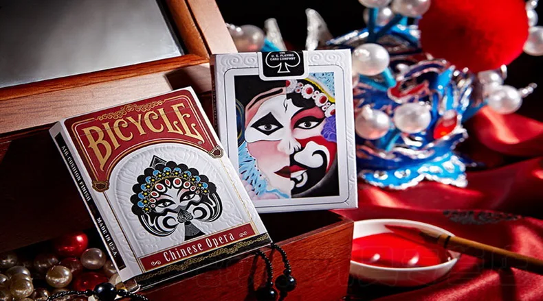 Велосипедная опера игральная карта колода Волшебная карточка покер крупным