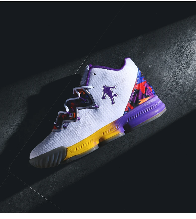 Men Jordan Basketball Shoes Cushioning Men's Basketball Sneakers Lebron Basketball Shoes Breathable Outdoor Combat Boots