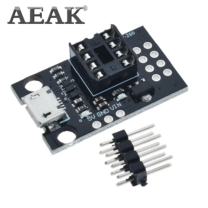 AEAK ATtiny13A / ATtiny25 ATtiny45 ATtiny85 Подключаемая плата программирования для