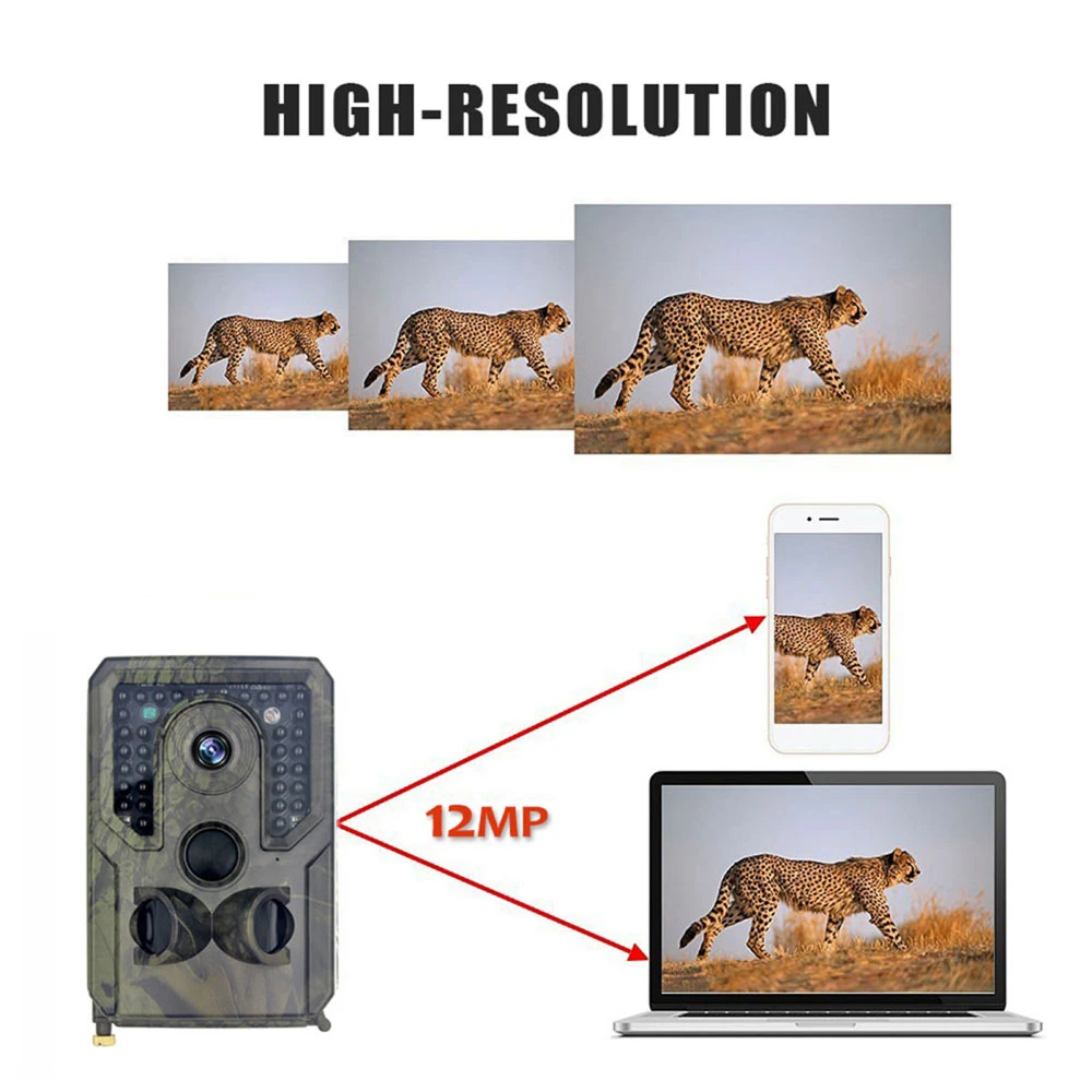 

PR-400C Hunting Camera Photo Trap Filin 12MP 1080P Wildlife Vision Thermique Trail Video Camera Hunting