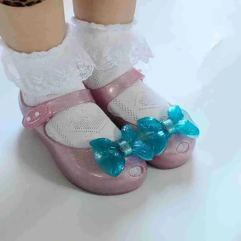 Детские Нескользящие мини сандалии Melissa SH19107 пляжные для девочек 2021|Сандалии| |