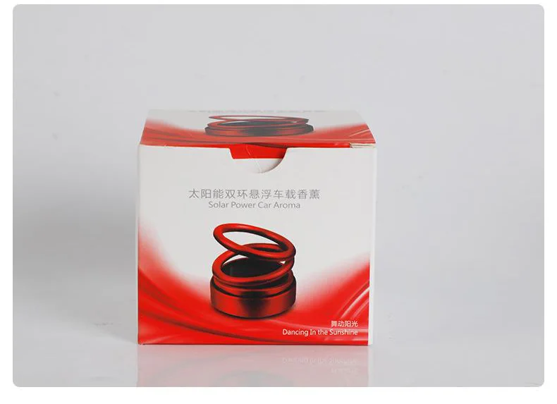 

Solar Rotate Car Perfume Air Freshener Aromatherapy Auto Fragrance Car Freshener Decoration Ornament Car Accessories