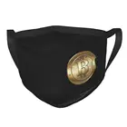 Биткойн Hodl криптовалюта блокчейн Non-одноразовая маска для лица против дымки маски Защитная крышка респиратор рот муфельная печь
