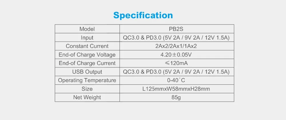 XTAR Мощность банк Зарядное устройство PB2S QC3.0 Тип-C вход новейший микро-usb адаптер USB Зарядное устройство 21700 20700 18700 18650 Батарея ЖК-дисплей быстро Батарея Зарядное устройство