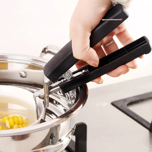 Anti-Hot Bowl Plate Clip Gripper Kitchen Cooking Tool Picnic Random Color |