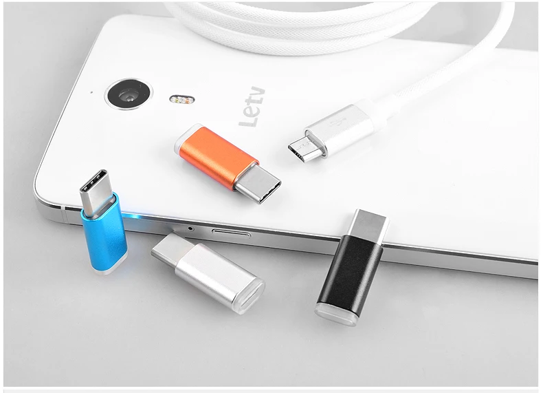 Кабель адаптер Mini OTG Type c для Xiaomi 5 MI Macbook Meizu Letv Samsung Galaxy s7 Nexus 5X6 p к разъему Micro