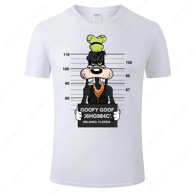 Смешная футболка с мультипликационным аниме Disney Мужская модная уникальным