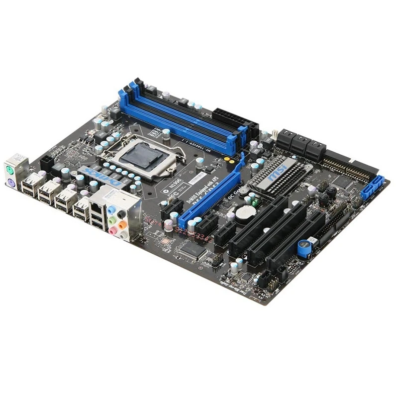Оригинальная материнская плата для MSI P55-CD53 LGA 1156 DDR3 процессора i5 i7 16 Гб P55