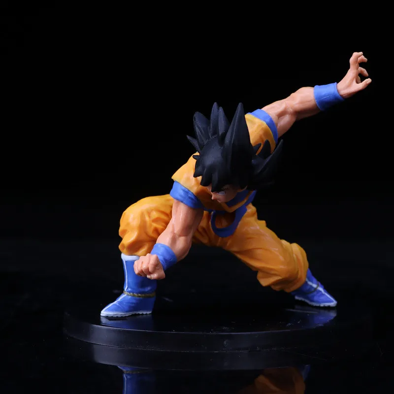 Аниме DB Z Goku Молодежная боевая поза восстания Ver. Экшн-фигурка из ПВХ 13 5 см DBZ Son
