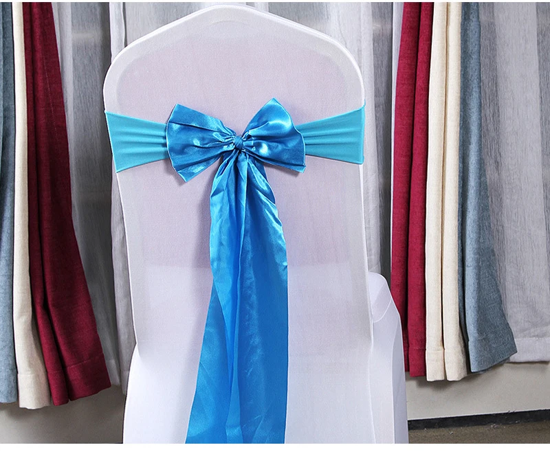 25 шт. свадебные ленты для стула | Дом и сад